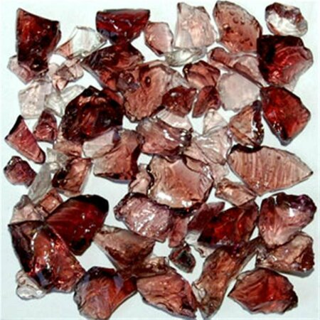 CALLE Recycled Chunky Glass Purple - Size 1 - 0.13-0.25 in. - 5 lbs CA2756683